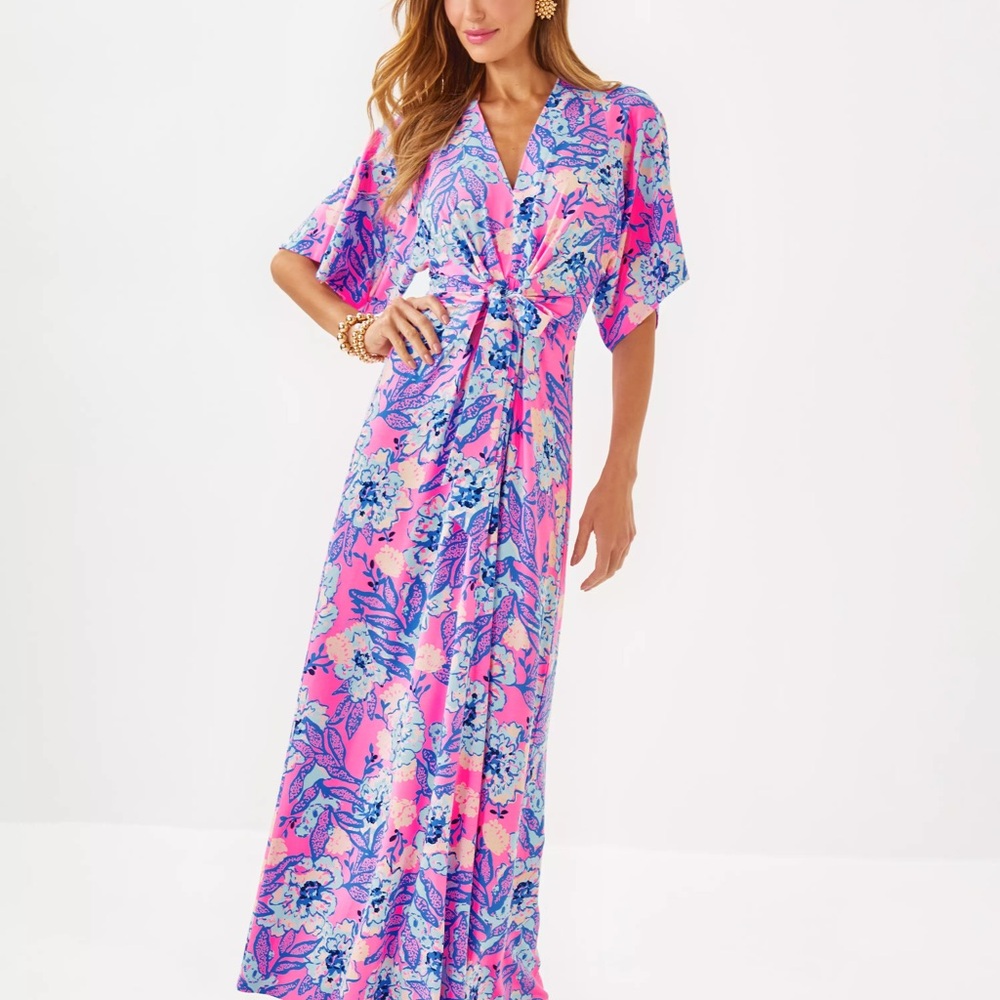 Lilly Pulitzer Wisteria Maxi Dress in Multi Totally Koalafied